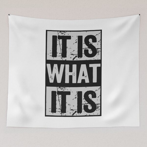 Item preview, It Is What It Is designed and sold by Angry Swan Designs.