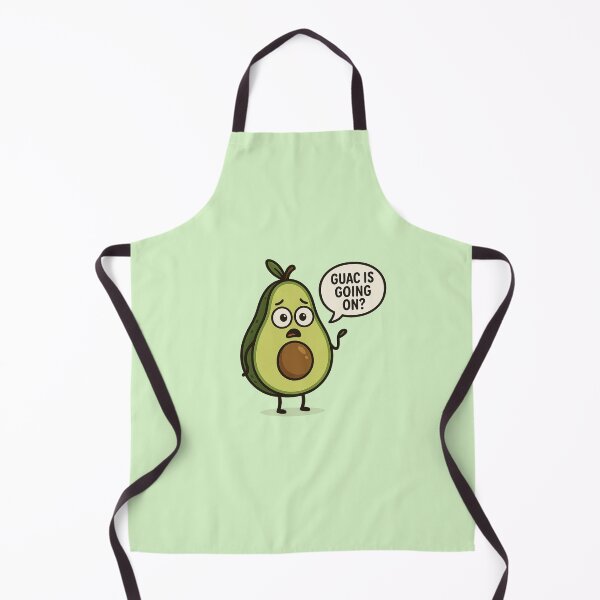 Item preview, Confused Avocado – “Guac is Going On?” designed and sold by Bramble99.