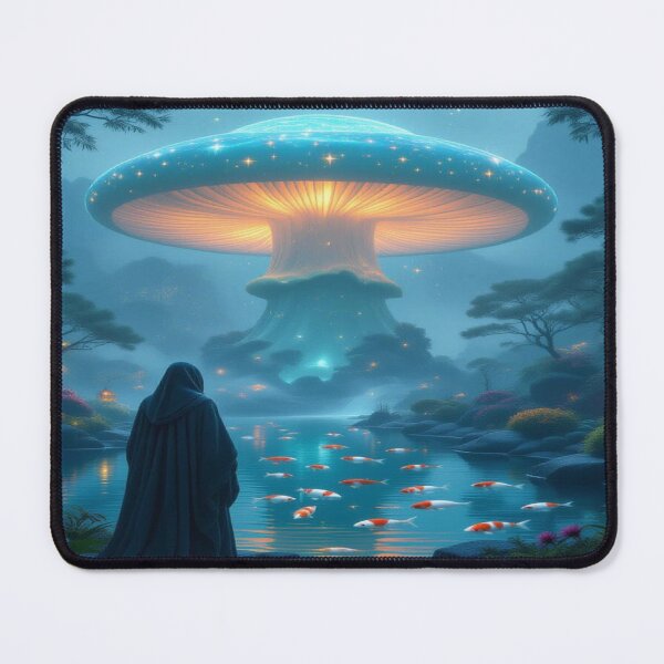 Item preview, The Glowing Grove - Magic Beneath the Giant Mushroom designed and sold by FotoworldEdel.