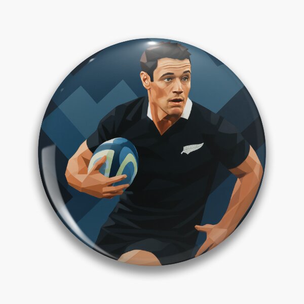 Item preview, Dan Carter New Zealand Rugby Icon Vector Art designed and sold by kakarikihill.