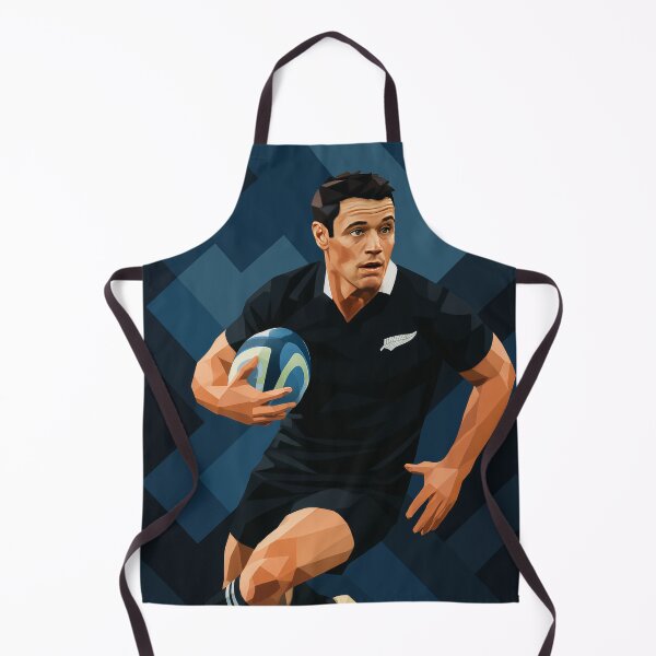 Item preview, Dan Carter New Zealand Rugby Icon Vector Art designed and sold by kakarikihill.