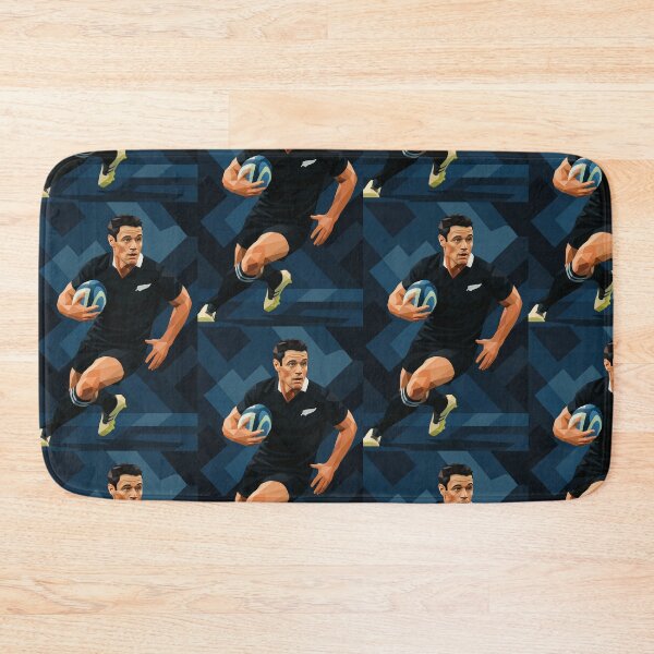 Item preview, Dan Carter New Zealand Rugby Icon Vector Art designed and sold by kakarikihill.
