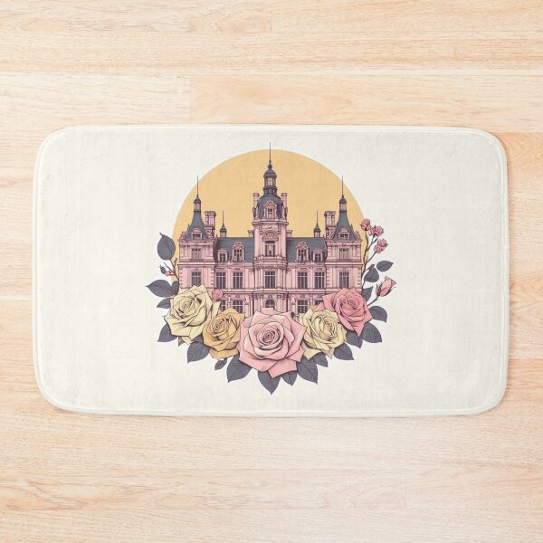 Item preview, Minimalist French Castle - Modern Chateaucore Aesthetic Wall Art designed and sold by Sugar Wisdom .