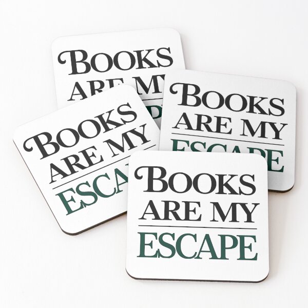 Item preview, Books Are My Escape T-Shirt Literary Book Lover Gift designed and sold by Just You Tee | Say It Loud, Wear It Proud.