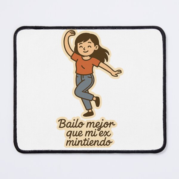 Item preview, I Dance Better Than My Lying Ex Sticker – Funny and Sarcastic Illustration designed and sold by cxcolatte .