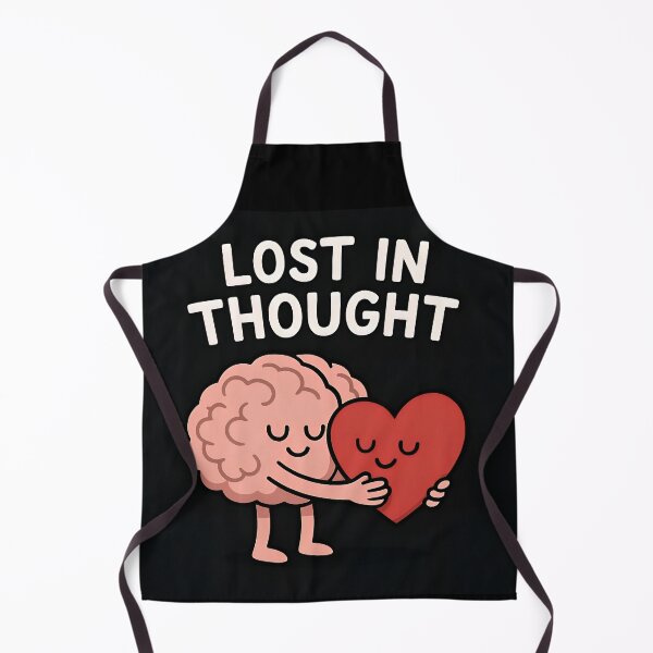 Item preview, Lost in Thought – Brain Meets Heart designed and sold by Amr Siam.
