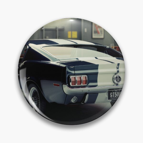 Item preview, 1967 Shelby GT500 Black Gloss – Cinematic Studio Cockpit & Exterior Fine Art designed and sold by JEOSALE.