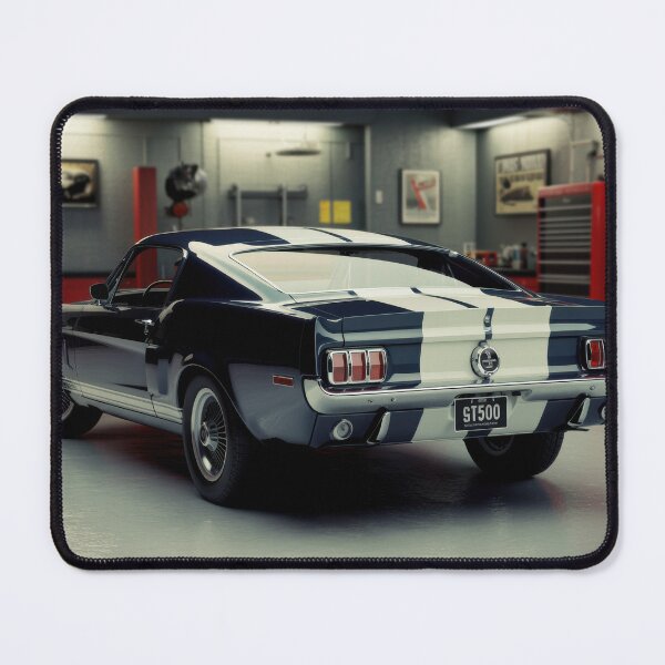 Item preview, 1967 Shelby GT500 Black Gloss – Cinematic Studio Cockpit & Exterior Fine Art designed and sold by JEOSALE.