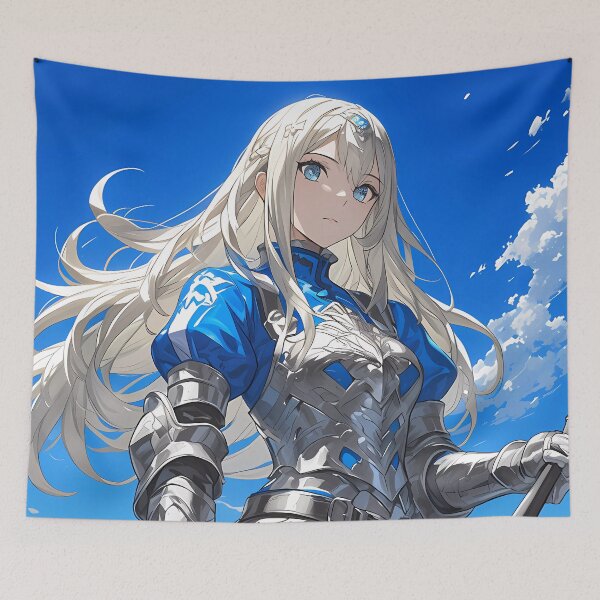 Item preview, Ais Wallenstein DanMachi Anime Epic Frostborn Sword Maiden designed and sold by mildaclairmo.