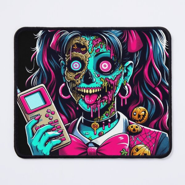 Aperçu de l'œuvre Fille zombie créée et vendue par Shirtabell.