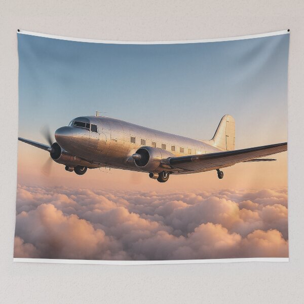 Item preview, Douglas DC-3 Art Deco in the Air designed and sold by Skyframe Aviation.