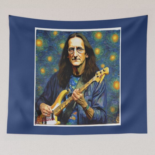 Item preview, "Geddy Lee: Icon of Creativity in Progressive Rock" designed and sold by Artisticanvas.