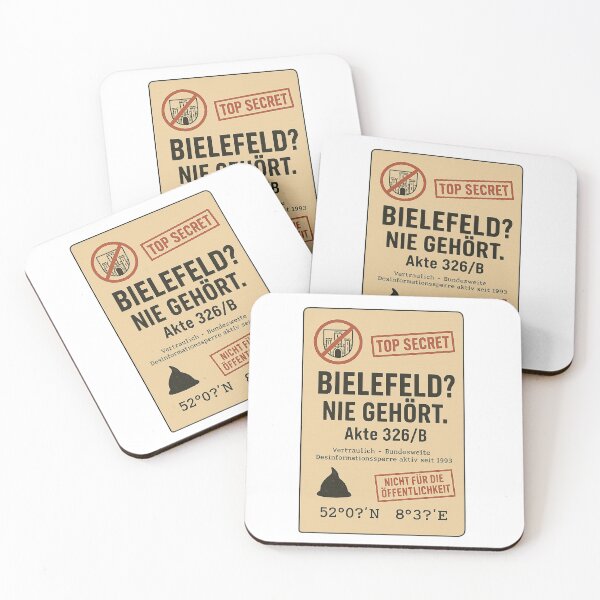 Item preview, Bielefeld does not exist – Funny conspiracy design File 326/B designed and sold by Domci.