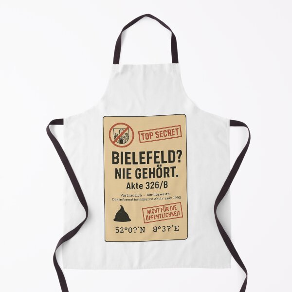 Item preview, Bielefeld does not exist – Funny conspiracy design File 326/B designed and sold by Domci.