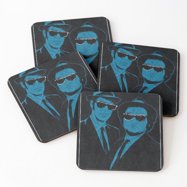 Item preview, THE BLUES BROTHERS (Monochrome) designed and sold by FamousWeirdosRB.