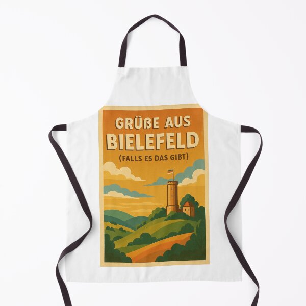 Item preview, Greetings from Bielefeld – Vintage postcard with a meme twist (if such a thing exists) designed and sold by Domci.