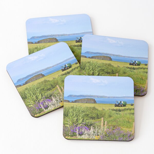 Item preview, Tractor farming along the coast, Northern Ireland designed and sold by FranWest.