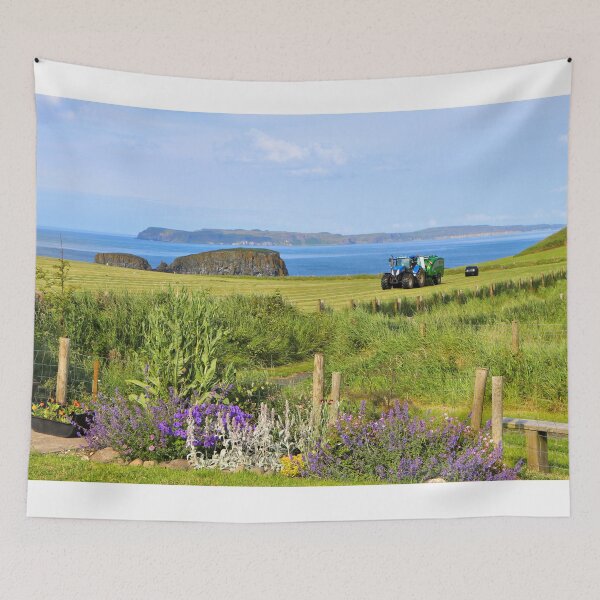 Item preview, Tractor farming along the coast, Northern Ireland designed and sold by FranWest.