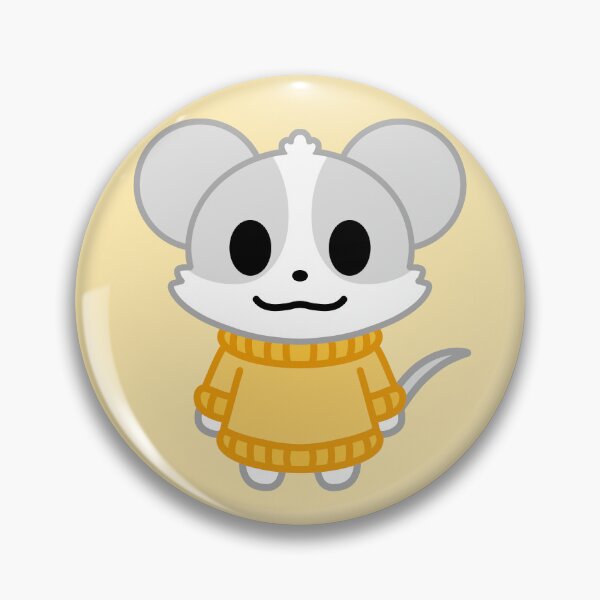 Item preview, Mouse In A Yellow Sweater designed and sold by ScarletLilyShop.