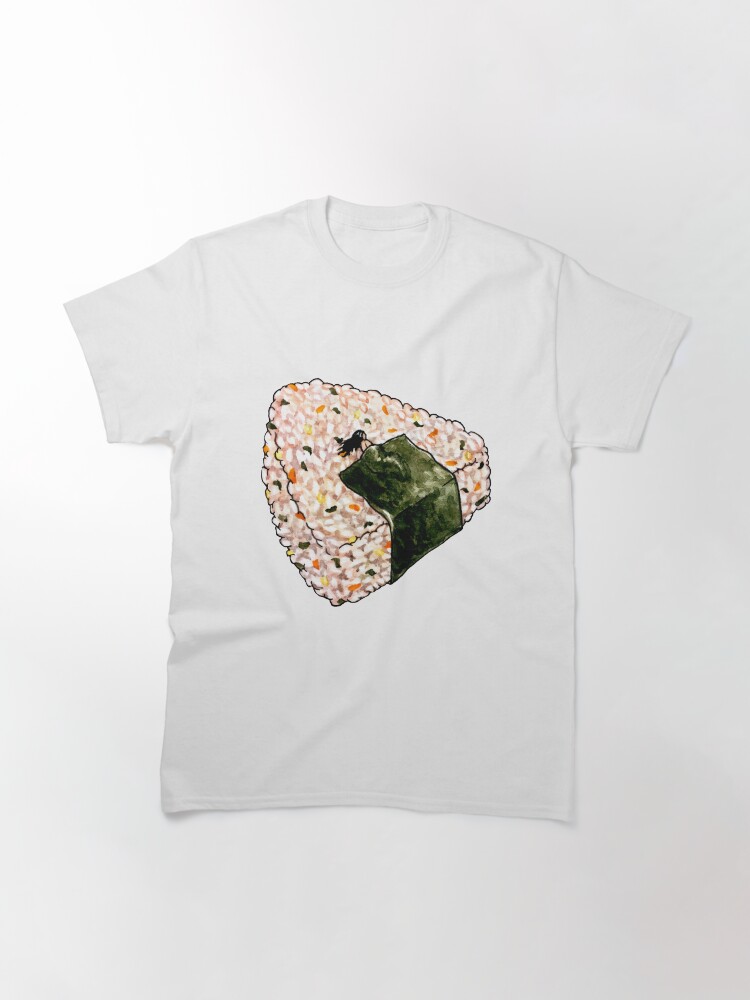 Alternate view of Onigiri Snooze Classic T-Shirt