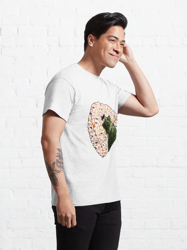 Alternate view of Onigiri Snooze Classic T-Shirt