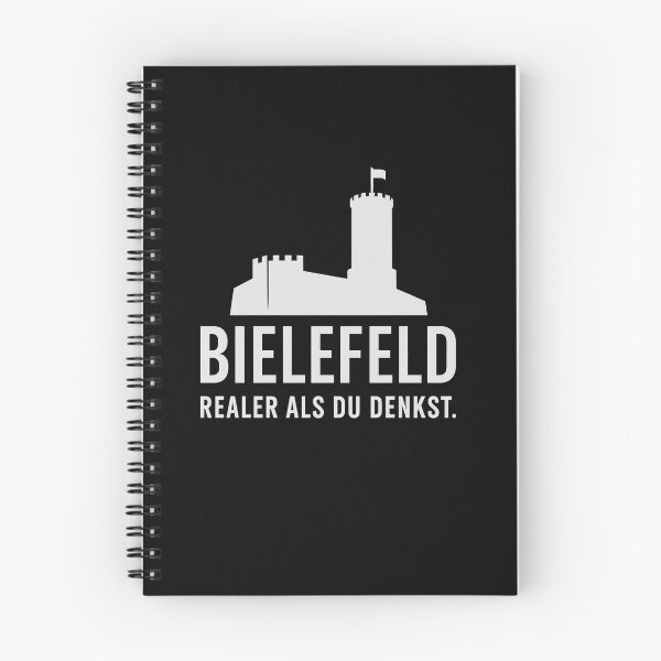 Item preview, Bielefeld Statement Shirt – Minimal design in white for dark looks designed and sold by Domci.