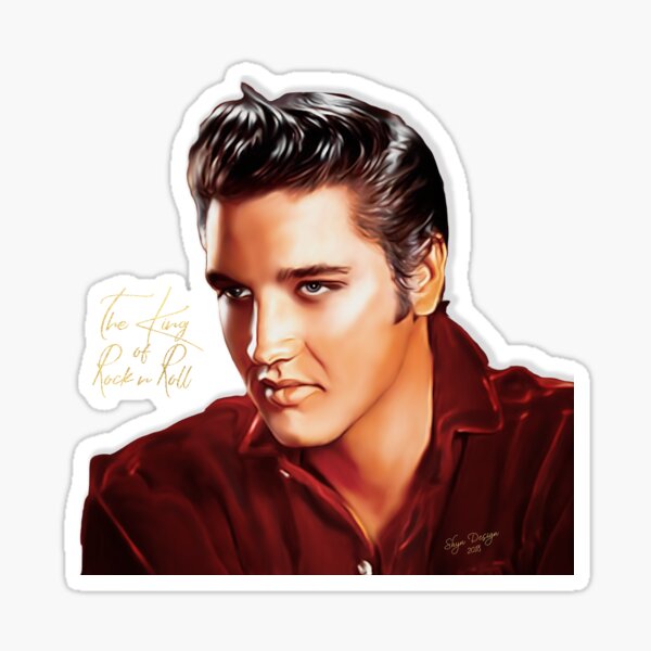 The King of Rock n Roll Sticker