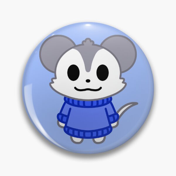 Item preview, Mouse In A Blue Sweater designed and sold by ScarletLilyShop.