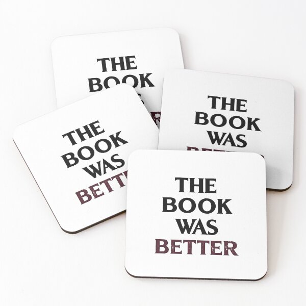 Item preview, The Book Was Better T-Shirt Funny Book Lover Reader Gift designed and sold by Just You Tee | Say It Loud, Wear It Proud.
