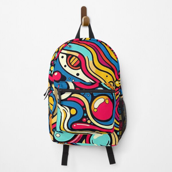 Item preview, Psychedelic abstract colorful graphic designed and sold by KaitoArtDesigns.
