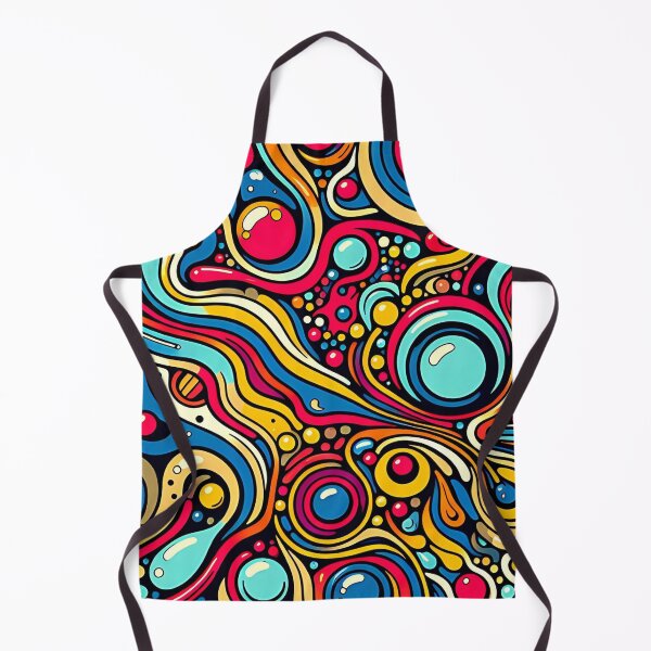 Item preview, Psychedelic abstract colorful graphic designed and sold by KaitoArtDesigns.