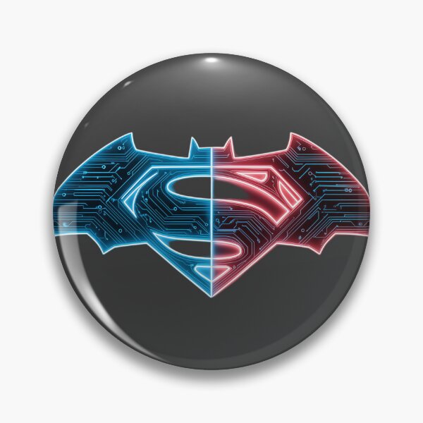 Item preview, BVS – Futuristic Neon Tech Emblem designed and sold by LoomisDreams.