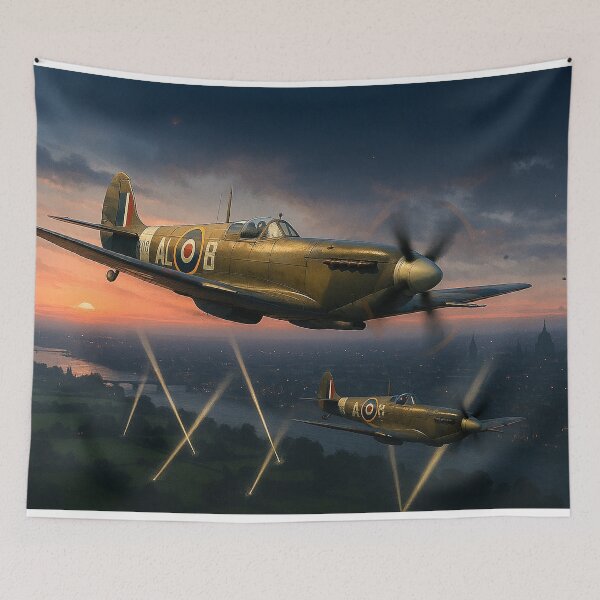 Item preview, The Dogfight Above Dover designed and sold by Skyframe Aviation.