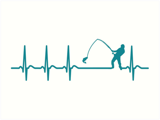 Free Free 186 Fishing Heartbeat Svg SVG PNG EPS DXF File