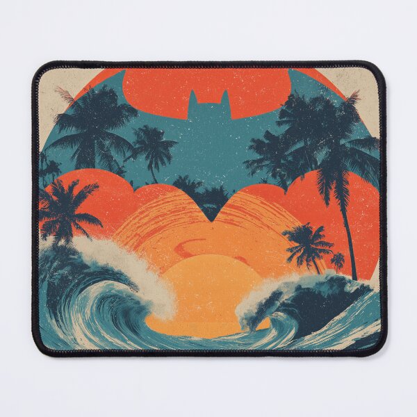 Item preview, Masked Vigilante – Tropical Sunset Shadow Art designed and sold by LoomisDreams.