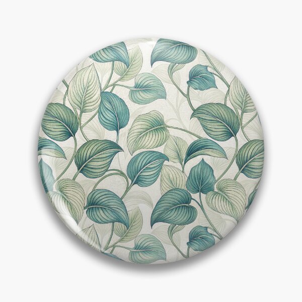 Item preview, Elegant Seamless Botanical Pattern with Teal and Green Leaves. designed and sold by ML-Media.