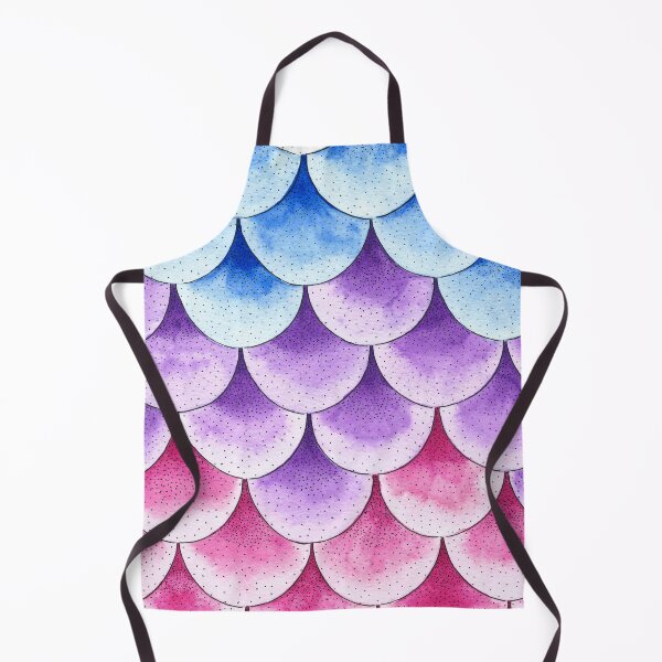 Item preview, Watercolor Fishscales designed and sold by Farissa Designs.