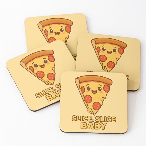 Item preview, Cheesy Pizza Slice – “Slice, Slice Baby” designed and sold by Bramble99.