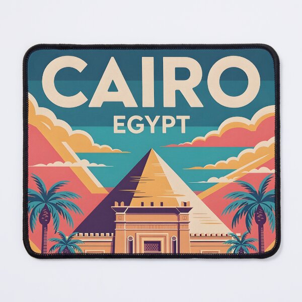 Item preview, Cairo Egypt Travel Minimalist Design designed and sold by MindWind.