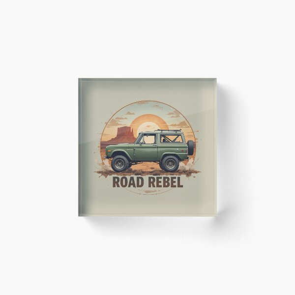Item preview, Dirty Trail Truck Illustration With Road Rebel Vibes designed and sold by BorgSpareParts.
