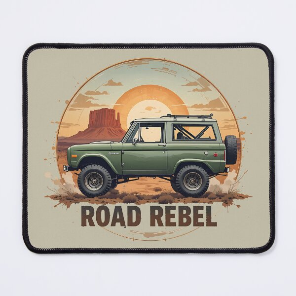 Item preview, Dirty Trail Truck Illustration With Road Rebel Vibes designed and sold by BorgSpareParts.