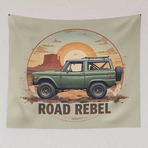 Item preview, Dirty Trail Truck Illustration With Road Rebel Vibes designed and sold by BorgSpareParts.