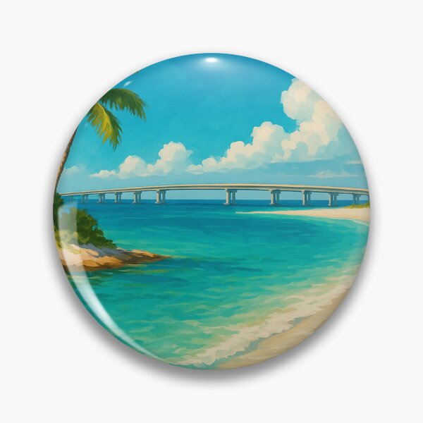 Item preview, Destin Florida Emerald Coast Bridge View designed and sold by Aryabek.
