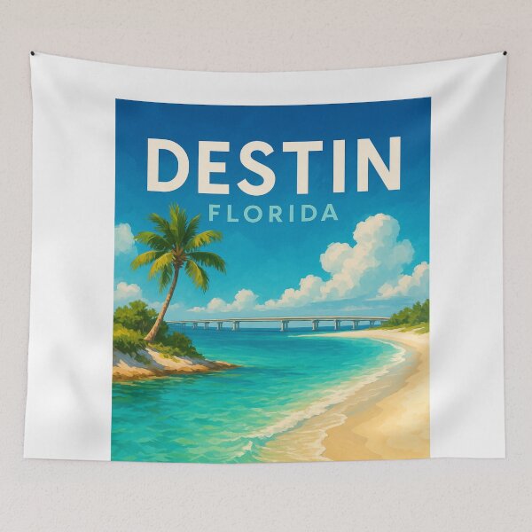 Item preview, Destin Florida Emerald Coast Bridge View designed and sold by Aryabek.