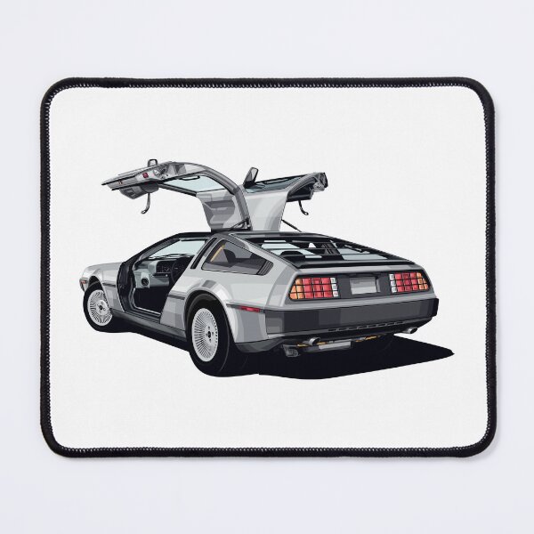 Item preview, Futuristic DeLorean 80s Stainless Steel Icon designed and sold by Ride & Relive.