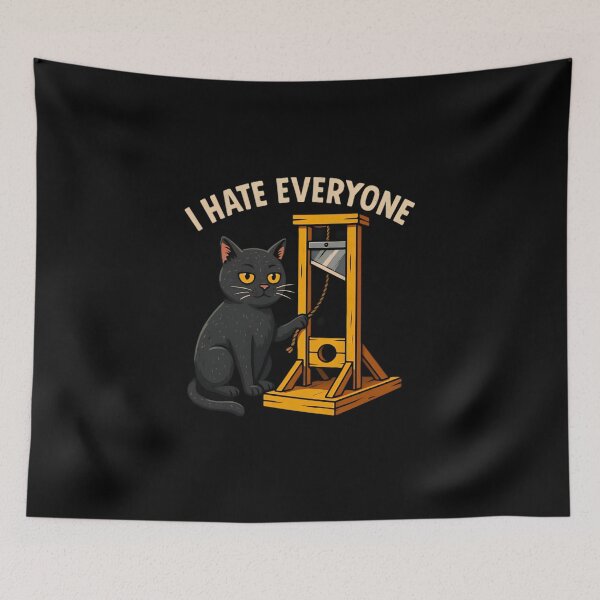 Item preview, Grumpy Cat with Guillotine Humor designed and sold by Amr Siam.