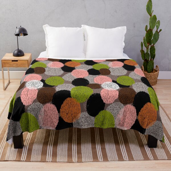Item preview, Faded Earth Palette with Gentle Flow Shapes designed and sold by Piotrek0001.
