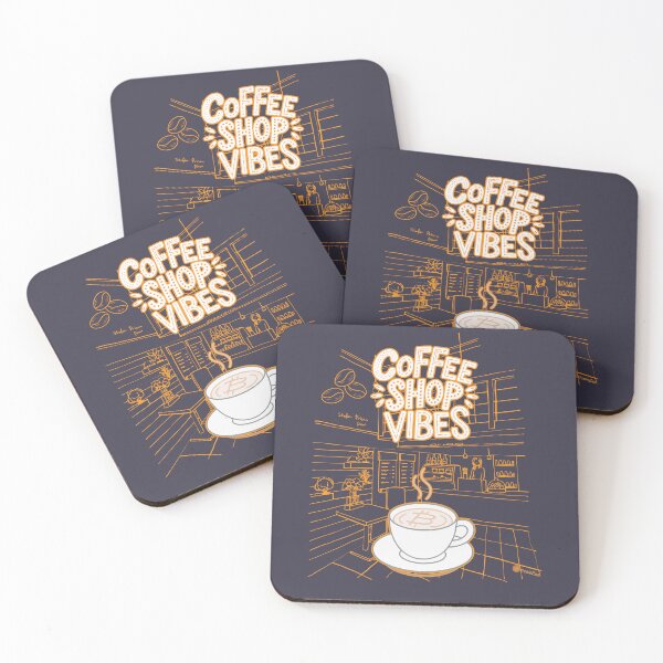 Item preview, Coffee Vibes – Bitcoin coffee cup in the coffee shop designed and sold by Silvernuit.