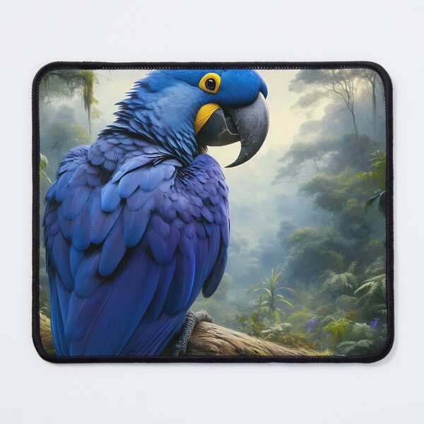 Item preview, Hyacinth Macaw Art #11 | Blue Macaw Lovers designed and sold by ksgraphics222.