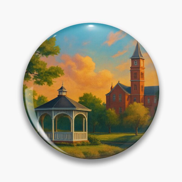 Item preview, Andalusia Alabama Sunset Park Scene designed and sold by Aryabek.